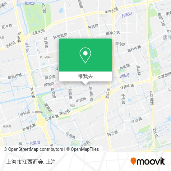 上海市江西商会地图