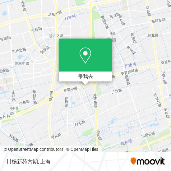 川杨新苑六期地图