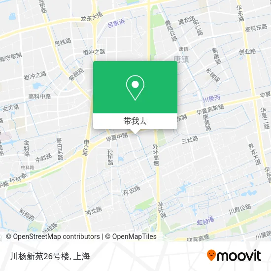 川杨新苑26号楼地图