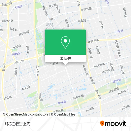 环东别墅地图