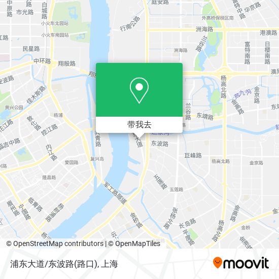 浦东大道/东波路(路口)地图
