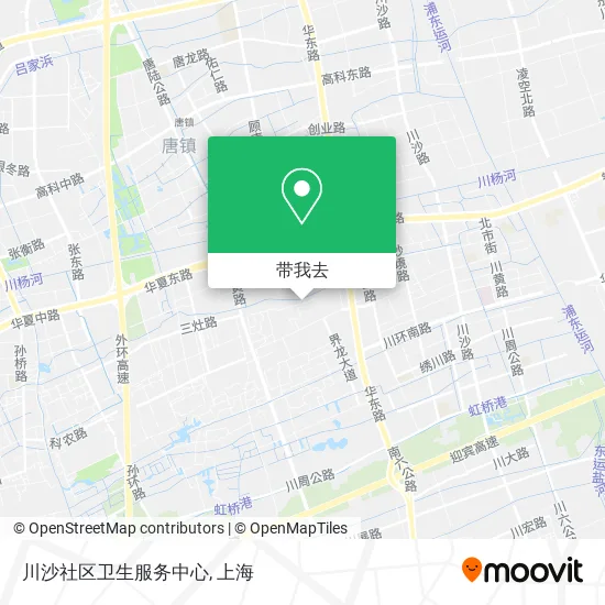川沙社区卫生服务中心地图