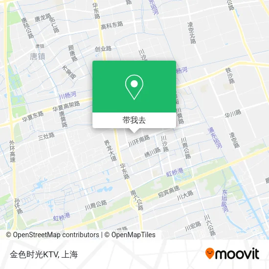 金色时光KTV地图