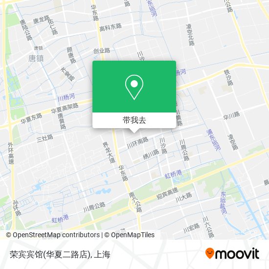 荣宾宾馆(华夏二路店)地图