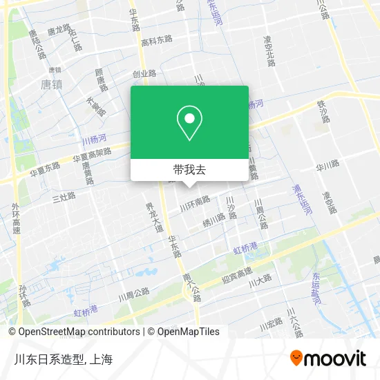 川东日系造型地图