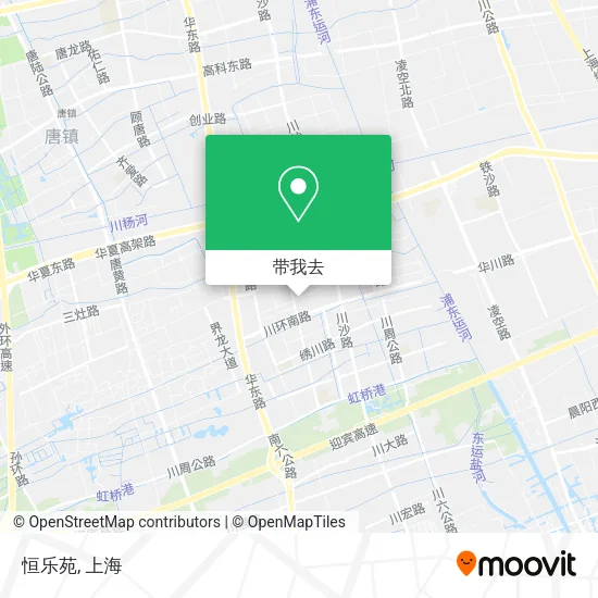 恒乐苑地图