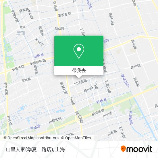 山里人家(华夏二路店)地图