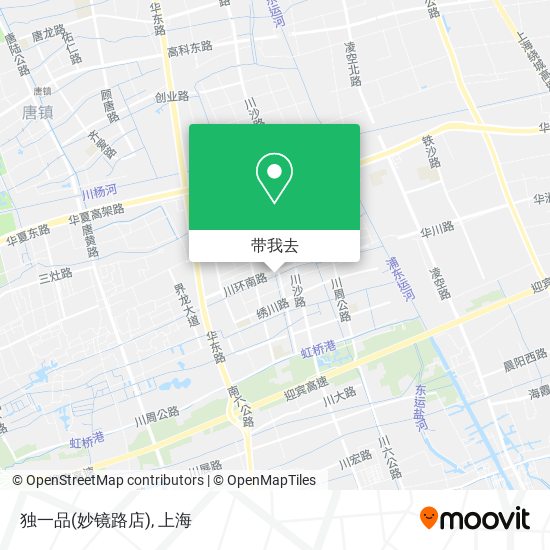 独一品(妙镜路店)地图