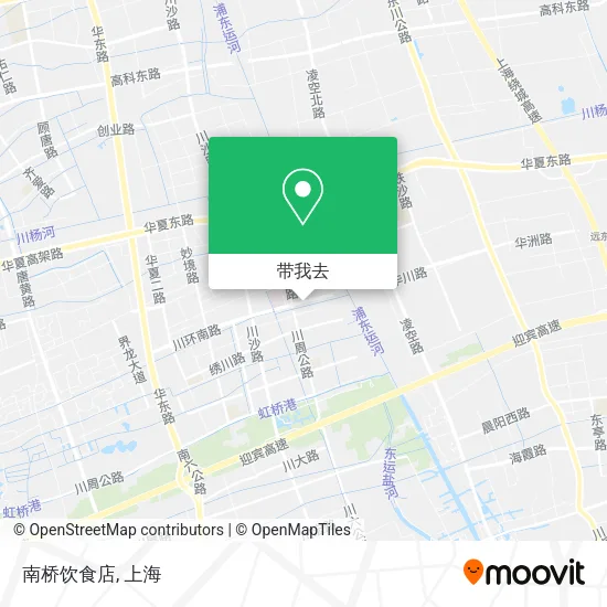 南桥饮食店地图