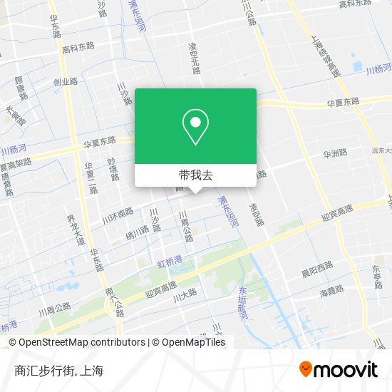 商汇步行街地图