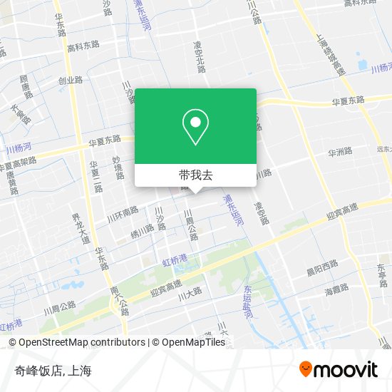奇峰饭店地图