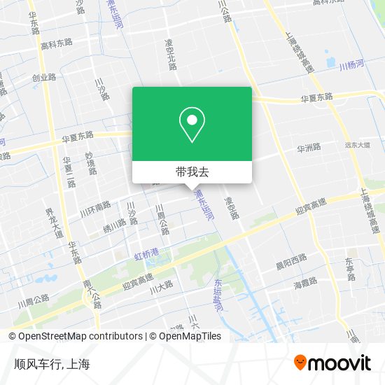 顺风车行地图