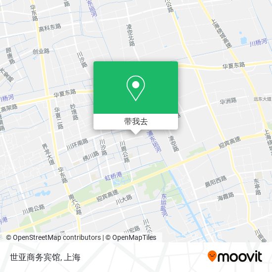 世亚商务宾馆地图