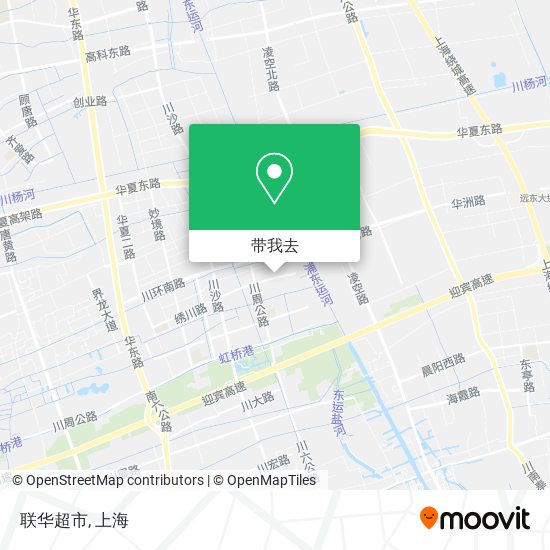 联华超市地图