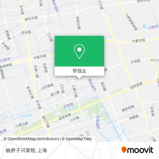 杨胖子川菜馆地图