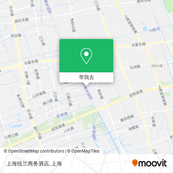 上海纽兰商务酒店地图