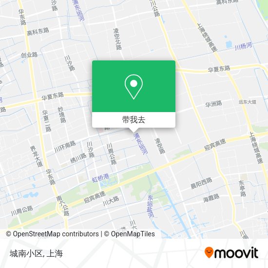 城南小区地图