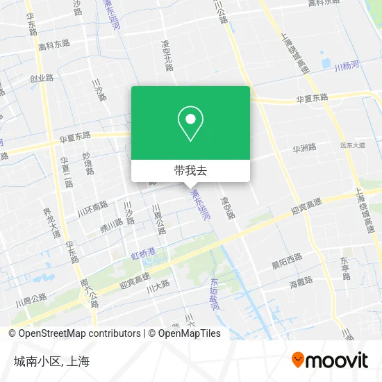 城南小区地图