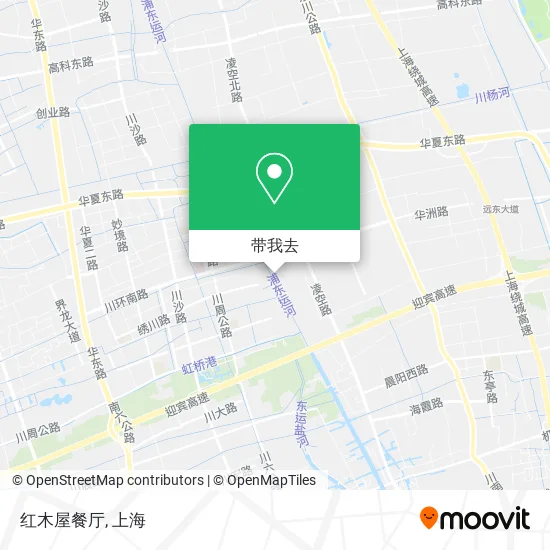 红木屋餐厅地图