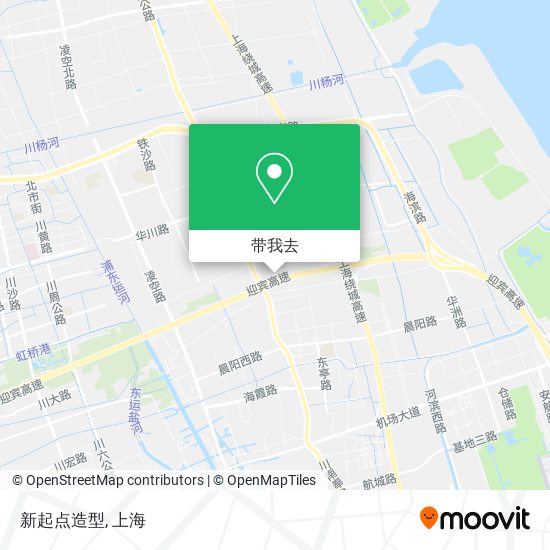 新起点造型地图