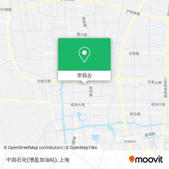 中国石化(漕盈加油站)地图
