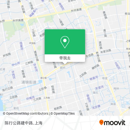 陈行公路建中路地图
