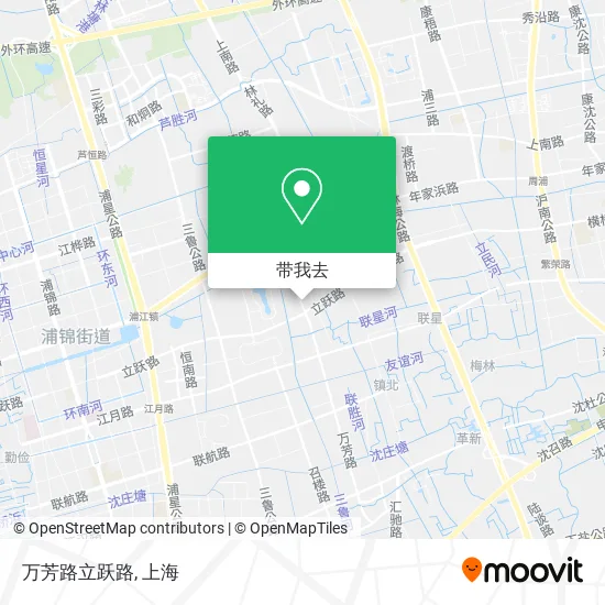 万芳路立跃路地图