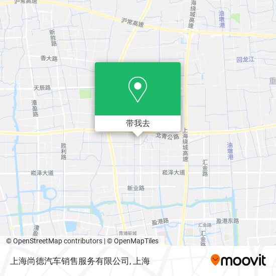 上海尚德汽车销售服务有限公司地图