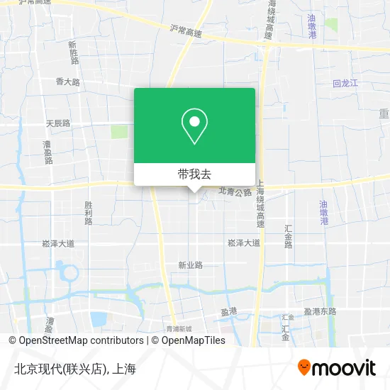 北京现代(联兴店)地图