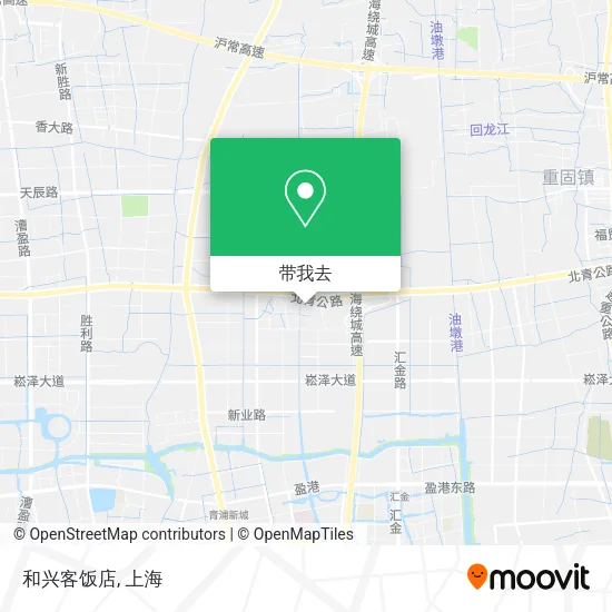 和兴客饭店地图