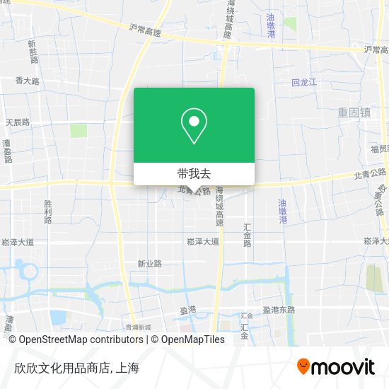 欣欣文化用品商店地图