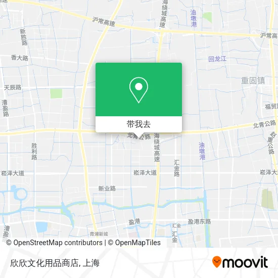 欣欣文化用品商店地图