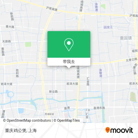 重庆鸡公煲地图