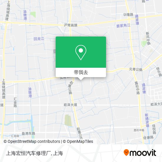 上海宏恒汽车修理厂地图