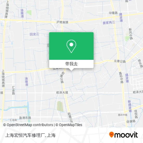 上海宏恒汽车修理厂地图