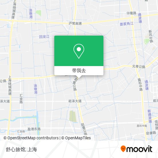 舒心旅馆地图