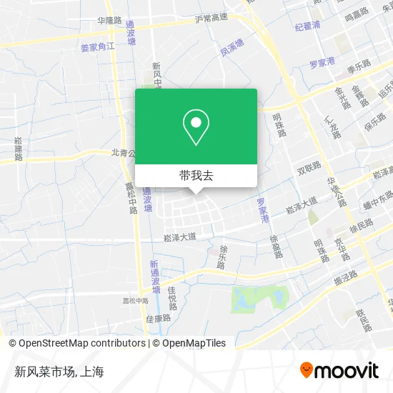 新风菜市场地图