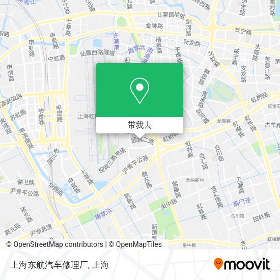 上海东航汽车修理厂地图