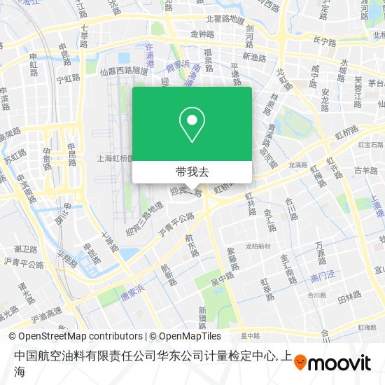 中国航空油料有限责任公司华东公司计量检定中心地图