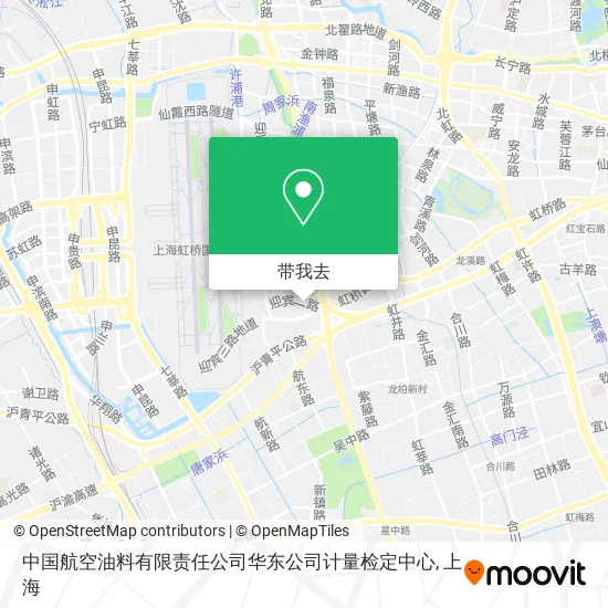 中国航空油料有限责任公司华东公司计量检定中心地图