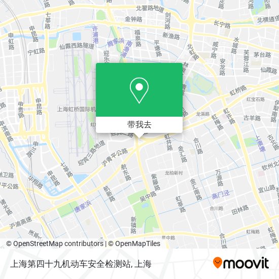 上海第四十九机动车安全检测站地图