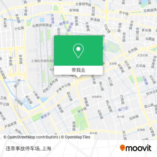 违章事故停车场地图