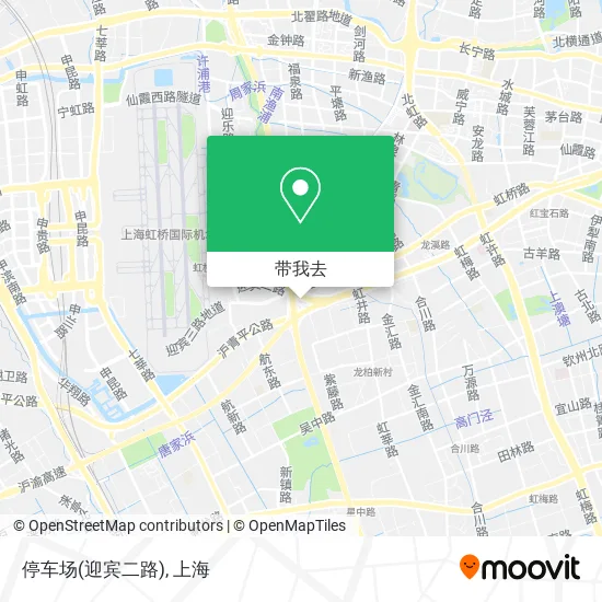 停车场(迎宾二路)地图