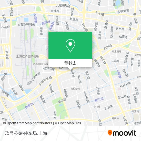 玖号公馆-停车场地图