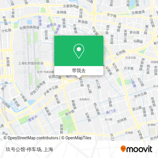 玖号公馆-停车场地图