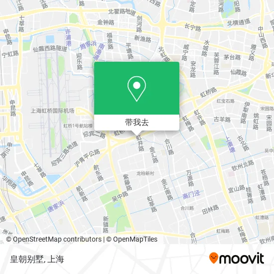 皇朝别墅地图
