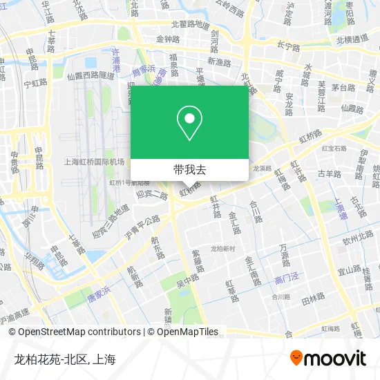 龙柏花苑-北区地图
