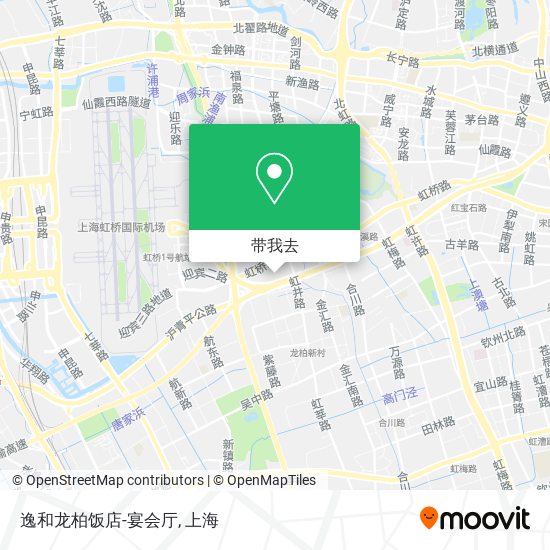 逸和龙柏饭店-宴会厅地图