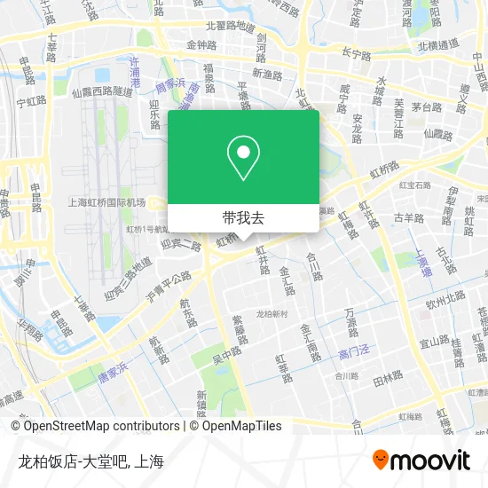 龙柏饭店-大堂吧地图