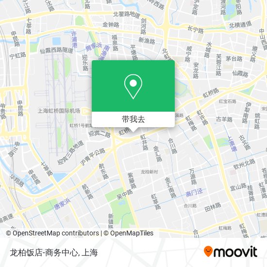龙柏饭店-商务中心地图